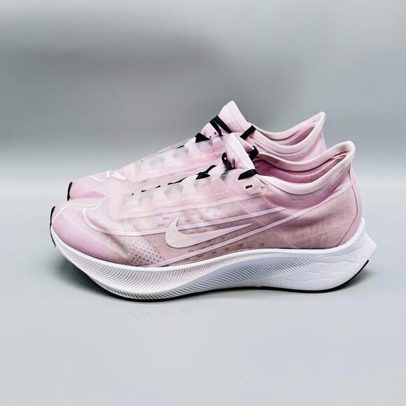 Nike Shoes Womens 8.5 Pink Zoom Fly SP Translucent Running Trainer Sneakers - Picture 5 of 11